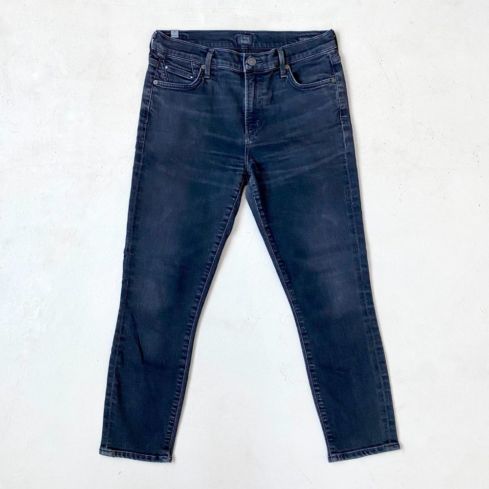 Citizens of Humanity Rocket Crop in Reflection Black